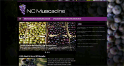 Desktop Screenshot of ncmuscadine.org
